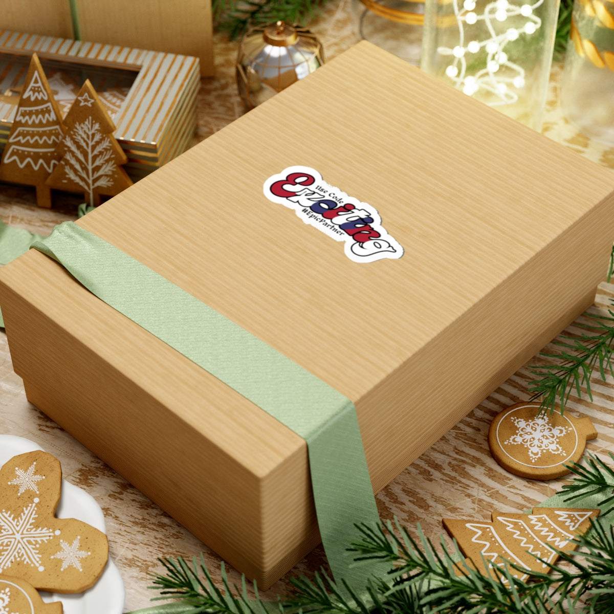 Use Code Exciting Sticker