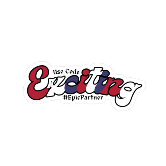 Use Code Exciting Sticker