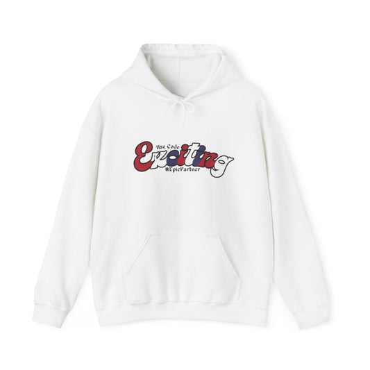 Use Code Exciting Hoodie